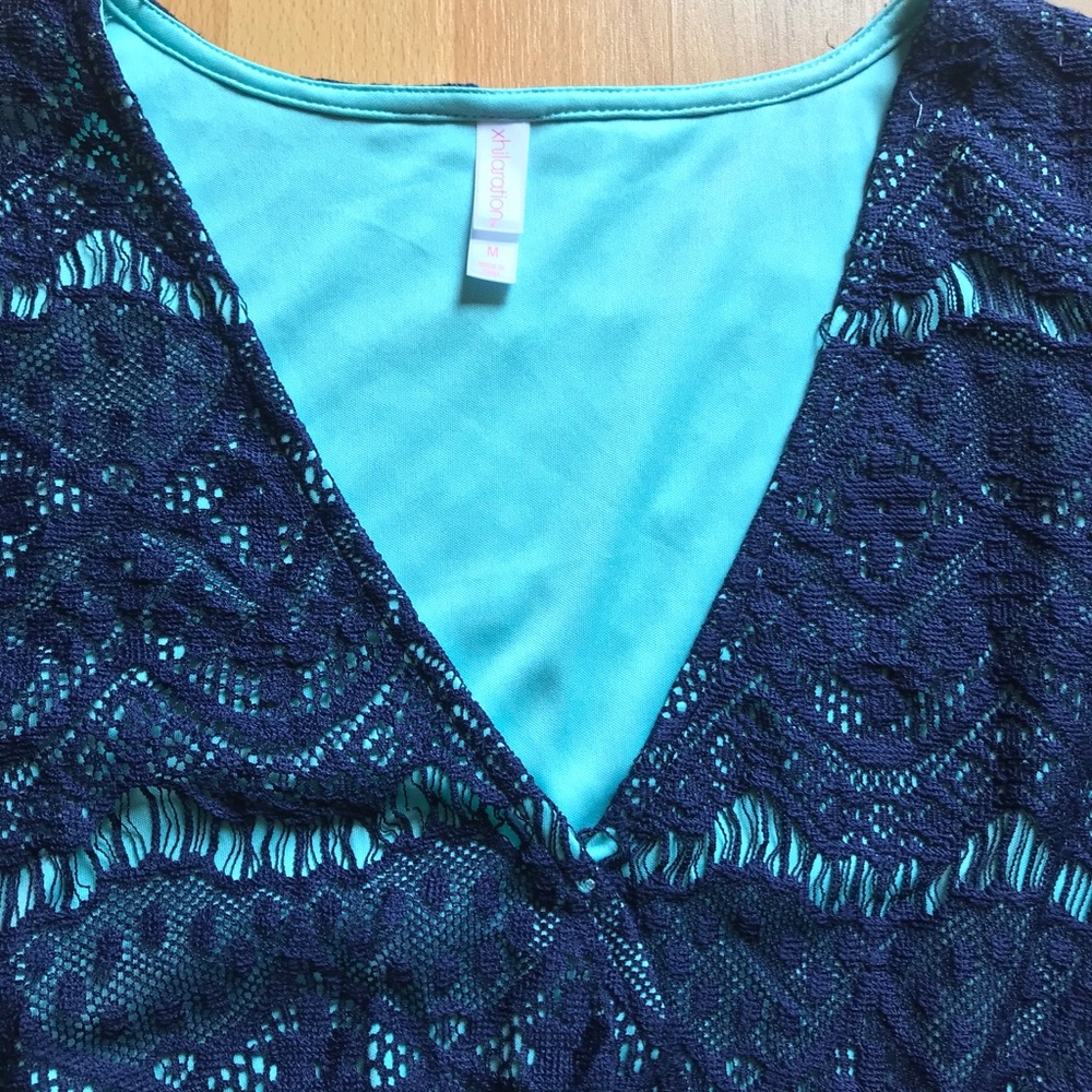 NWT Xhilaration Lace Romper - Picture 4 of 5